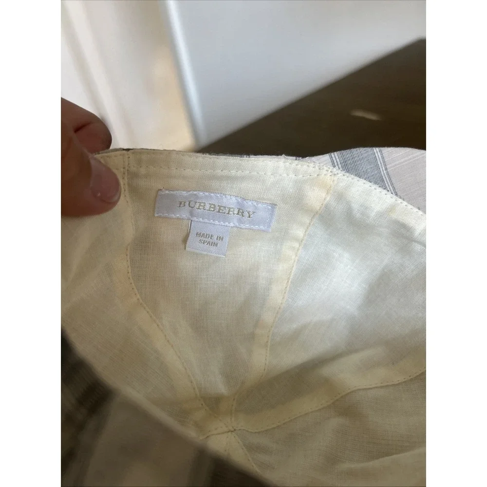 Burberry Baseball Hat‎ Infant Baby Classic Pattern Size 48cm Newborn ADORABLE